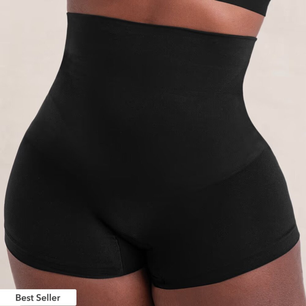 NWOT Shapermint Emputua High-Waisted Shaper Boyshort #18437 (XL Black)